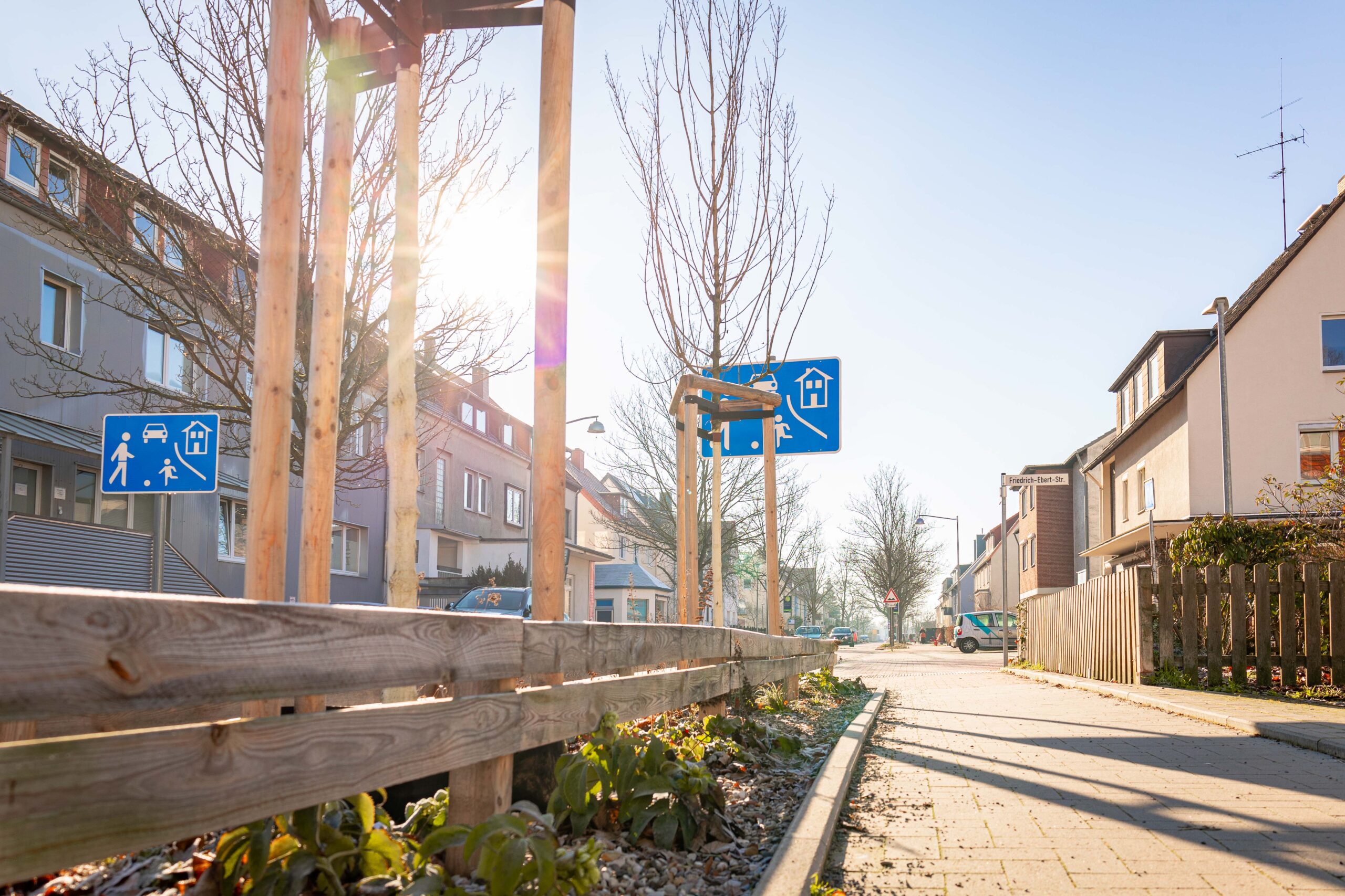 Bepflanzung Sonnenweg